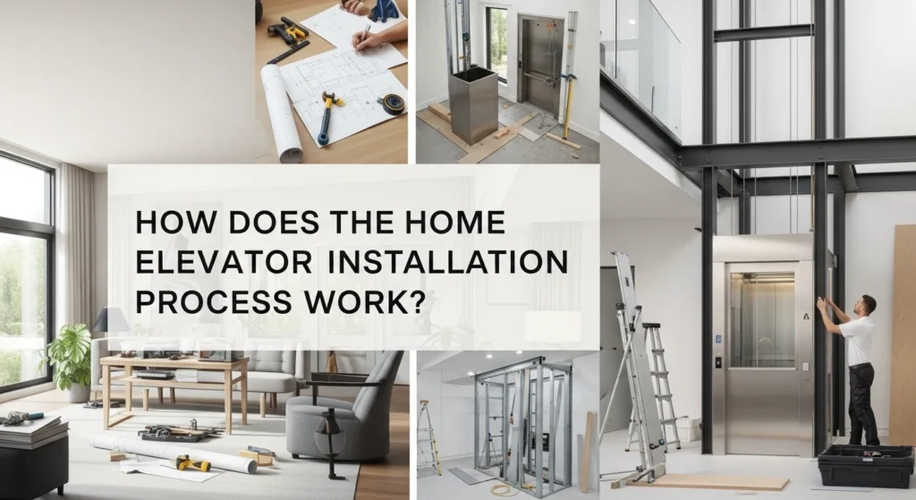 How Does the Home Elevator Installation Process Work?
