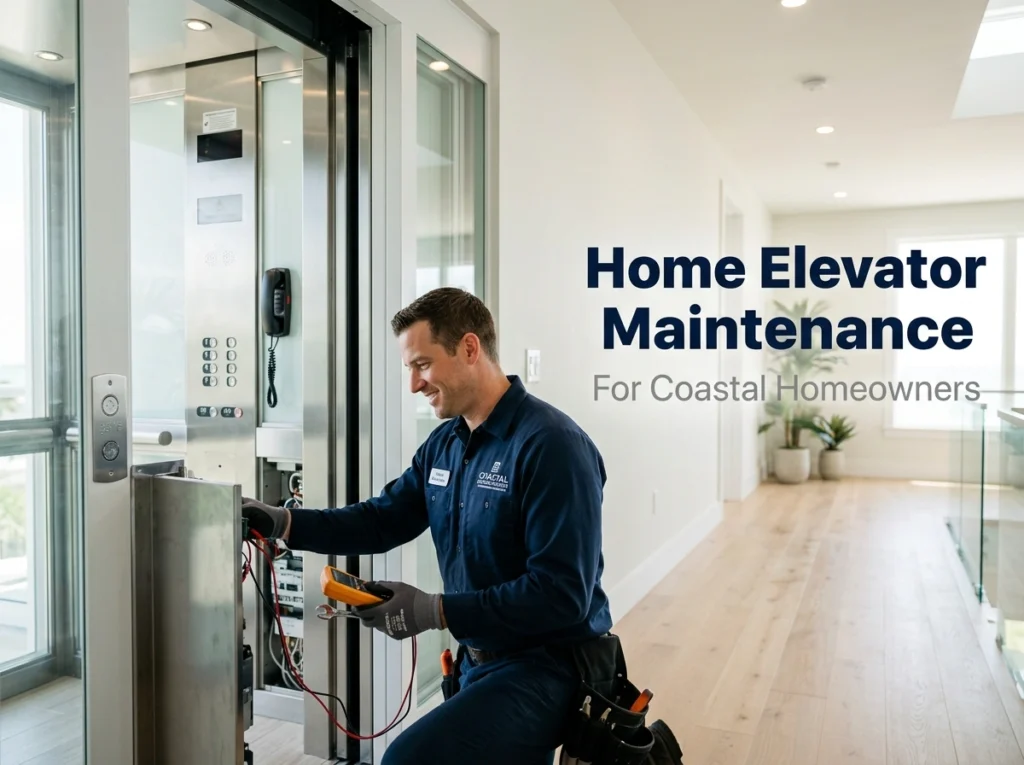 Why Routine Home Elevator Maintenance Matters for Coastal Homeowners