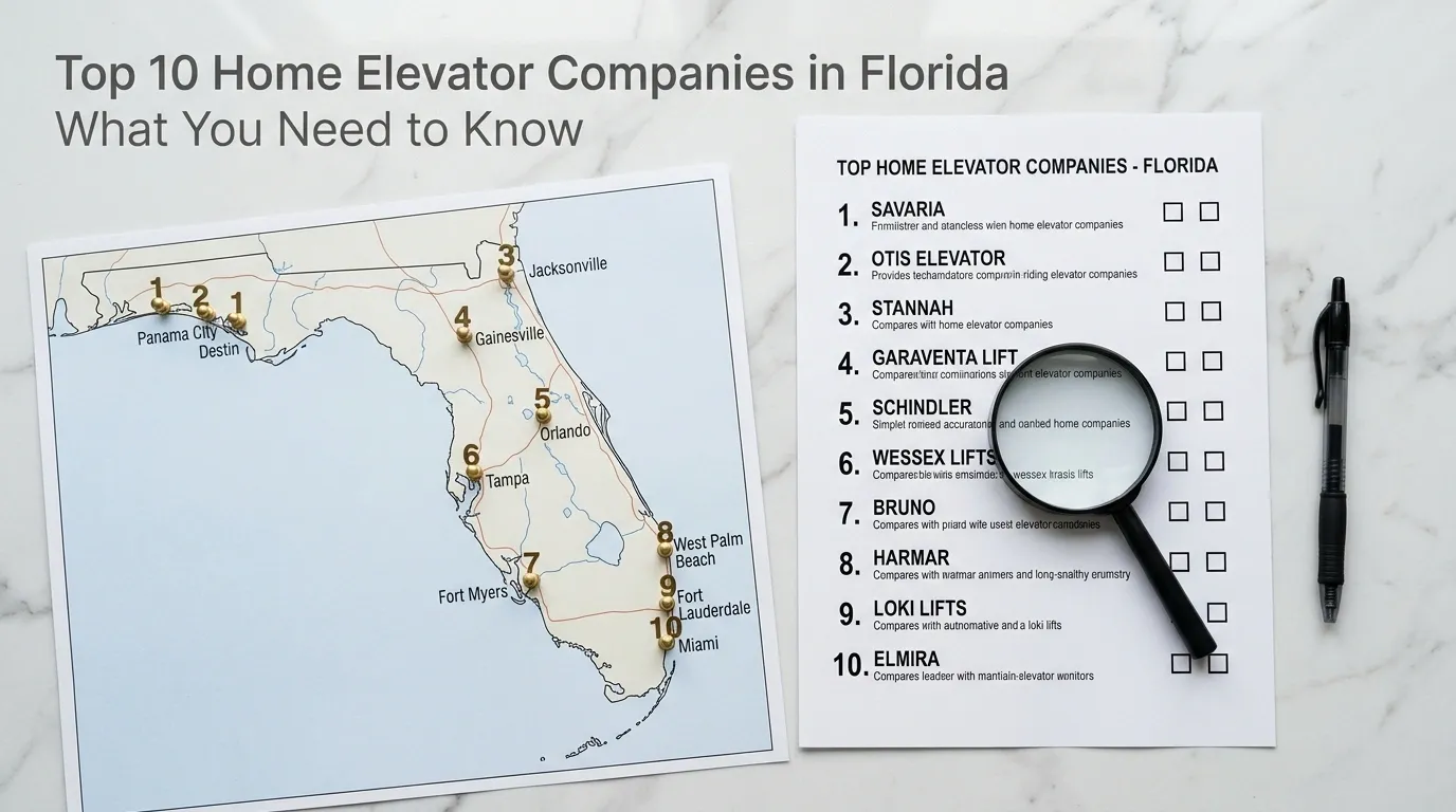 Top 10 Home Elevator Companies in Florida